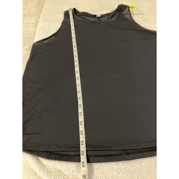 All in Motion Women's Size XXL Solid Black Racerback Essential Athletic Tank Top - Picture 7 of 10